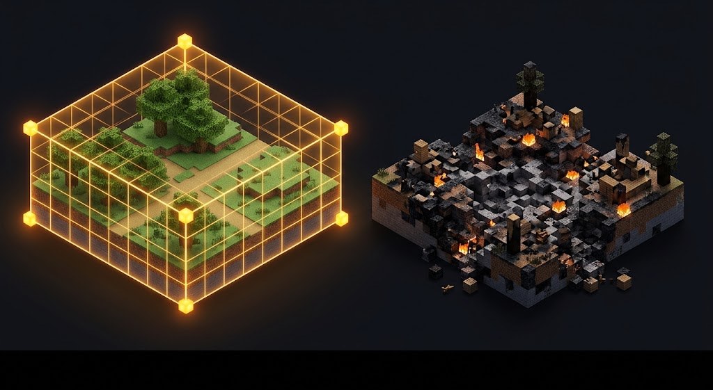 Приваты, регионы и права на сервере Minecraft: команды и настройка